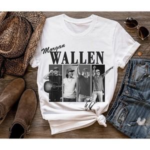 Morgan Wallen Shirt Country Concert Tee Western Music Tshirt